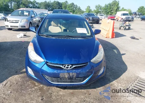 2013 Hyundai Elantra Gls from USA, damaged, VIN KMHDH4AEXDU598166